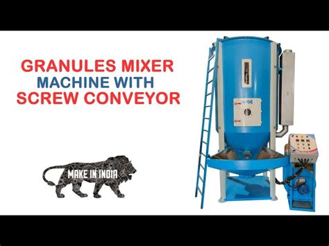 Plastic High Speed Mixer Machine - Stainless Steel Plastic Master Batch ...