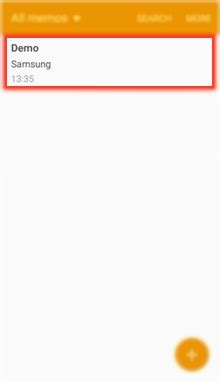How to create Memo in Samsung Galaxy J2(SM-J200G)? | Samsung India