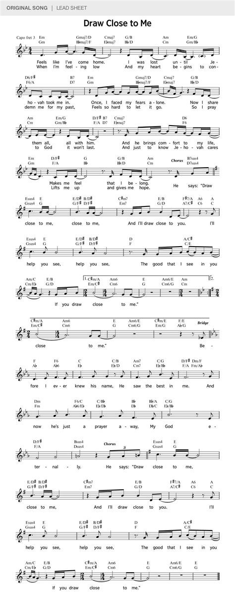 Draw Me Close To You Chords Draw Me Close Chords WeAreWorship