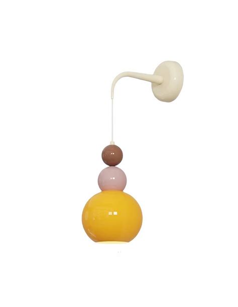 French Style Ice Cream Globe Wall Light | KIKI Lighting