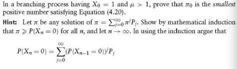 Image result for Branching Process Examples Find MU