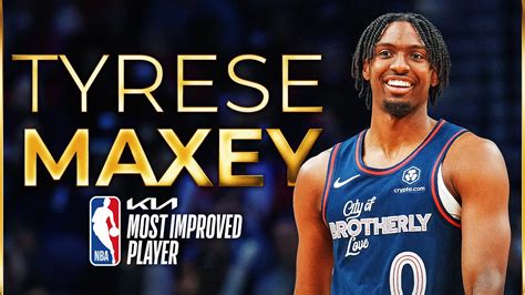 Sixers' Tyrese Maxey receives NBA Cares' offseason award | NBA.com
