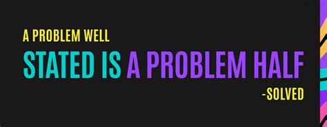 Design Pe Charcha : A Problem Well Stated Is A Probleam Half Solved ...