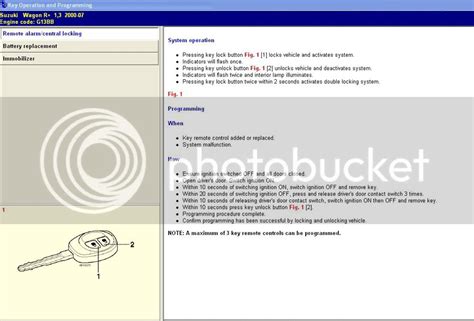 Image result for How to Program Suzuki Key FOB