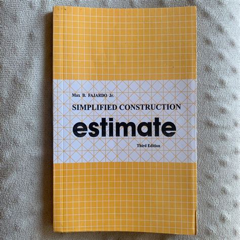 Simplified Construction Estimate (Third Edition), Hobbies & Toys, Books ...