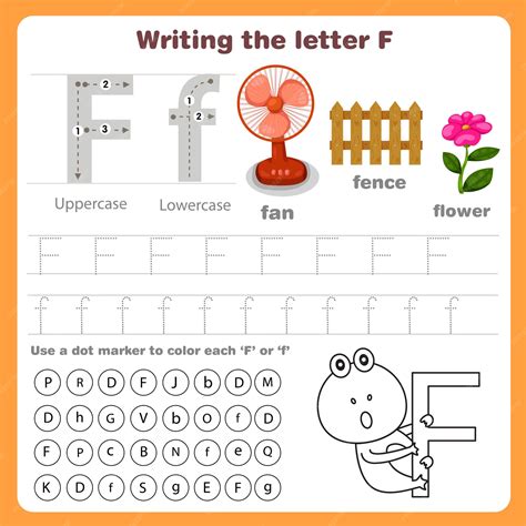 Letter F Preschool Printables - Preschool Mom - Worksheets Library