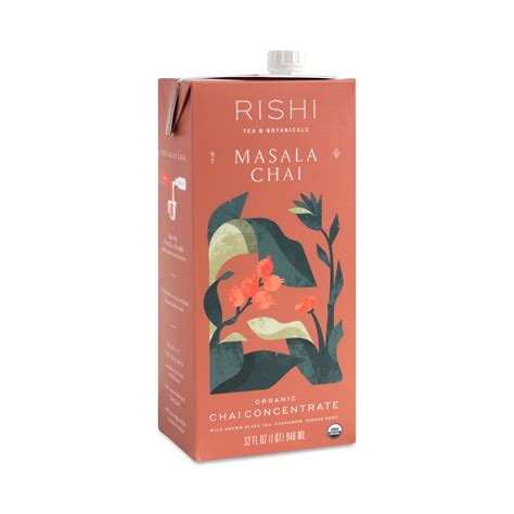 Rishi Tea Organic Chai Concentrate, Masala Chai | Thrive Market
