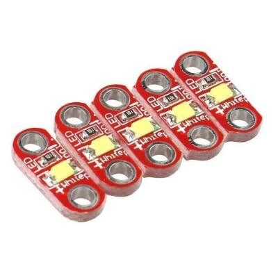 3V-5V 40mA LilyPad LED Module - 5 Pieces Motorobit - Motorobit.com
