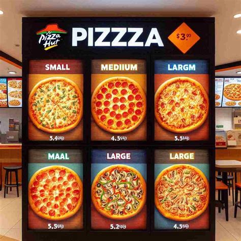 Understanding Pizza Hut Pizza Sizes in 2025