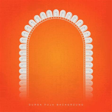 Posterit - Durga Puja Border PSD | Vector