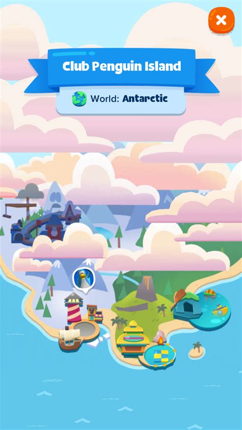 Map | Club Penguin Wiki | Fandom