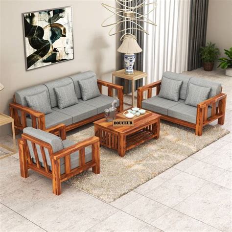 Wooden Sofa Set For Living Room - Buy Wooden Sofa Set For Living Room ...