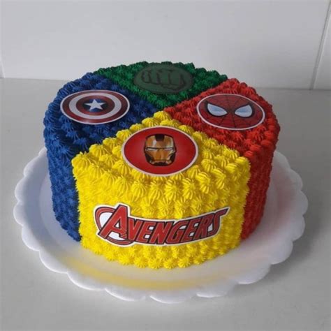 Super Hero Theme Cakes