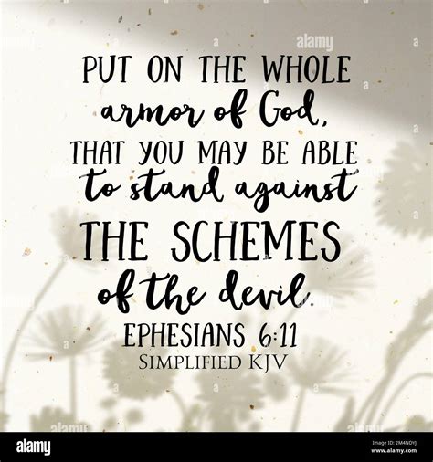 Ephesians 6:11 Put on the whole armor of God, that you may be able to ...