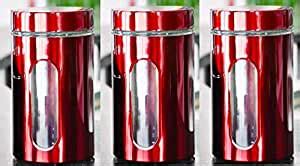 NGEL Premium Airtight Glass Canisters Set, 500ML, 3-Piece : Amazon.in ...