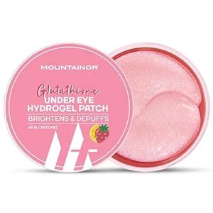 MOUNTAINOR Glutathione Under Eye Hydrogel Patches | for Dark Circles ...