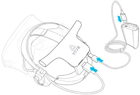 Attaching the wireless adapter to the VIVE Cosmos series