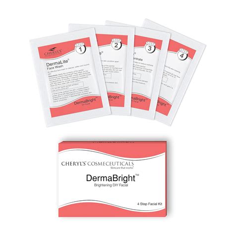 Cheryl's DermaBright DIY Facial Kit with Vitamin C, Aloe Vera ...