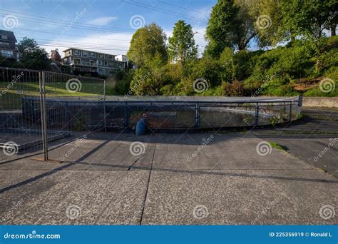 Salmon Rearing Pond at Maritime Heritage Park, Bellingham, Washington ...