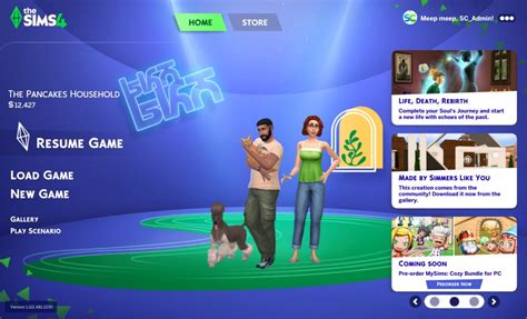 Image result for Sims 4 Menu Mod