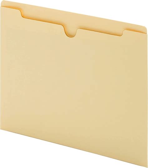 Office Depot Double-Top Flat File Jackets, 8 1/2in. x 11in., Letter ...