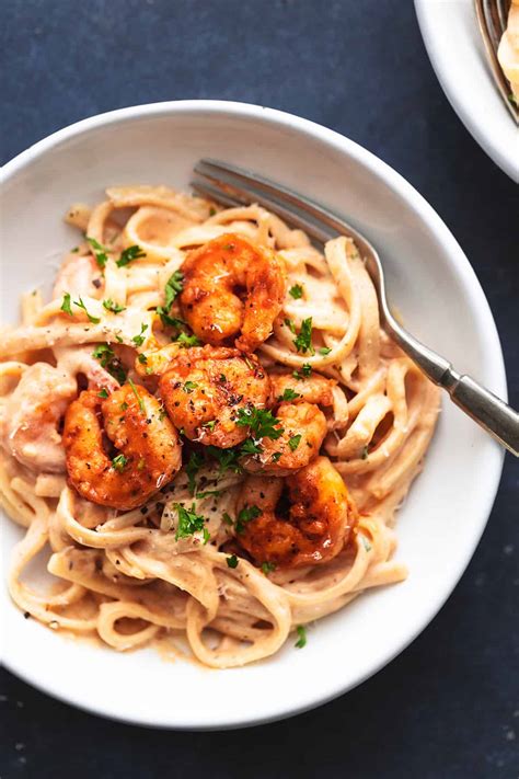 Pasta Alfredo With Shrimp Recipe | Deporecipe.co