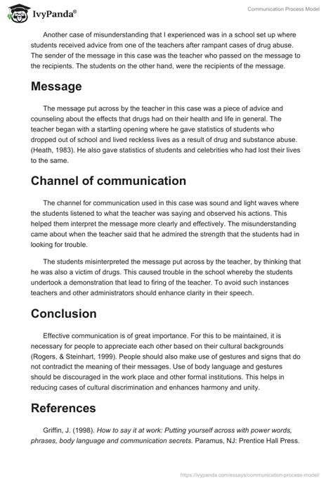 Communication Model Process with Letter Example 的图像结果