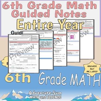 Image result for 6th Grade Math Notes