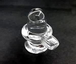 Buy Crystal Glass Shiva Lingam Shivling Shivalingam for Pooja Online at ...