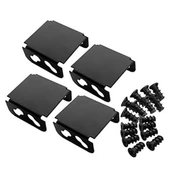 Coolerguys Black Metal Fan Connector Kit, 4-Pack : Amazon.in: Computers ...