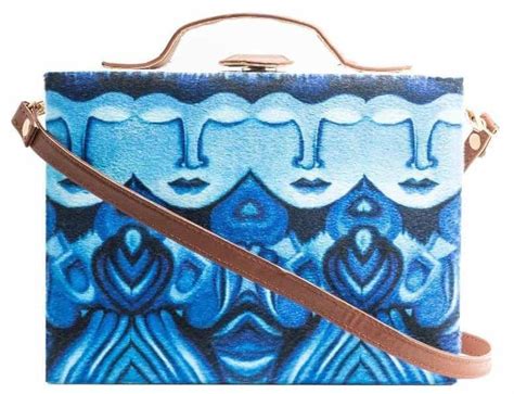 Blue Calm Sling Bag -by gonecase