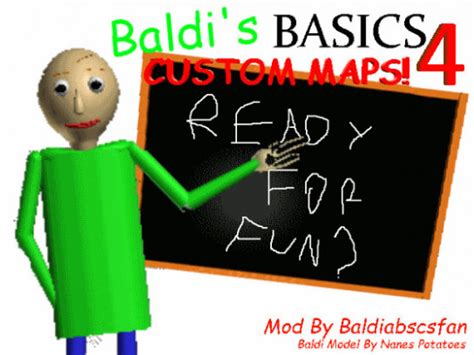 Baldi's Basics: Custom Maps! 4 | Baldi's Basics Character Calamity ...