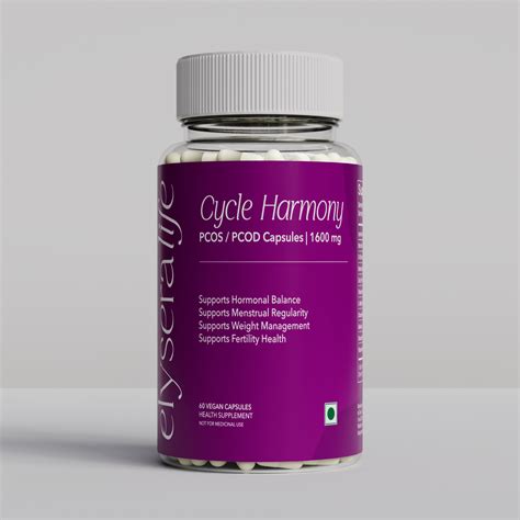 Cycle Harmony PCOD/PCOS 60 Capsules – elyseralife