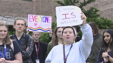 'We needed to speak for the teachers who can't': Idaho students rally ...