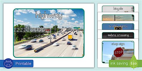Preschool: Road Safety - Display Photos