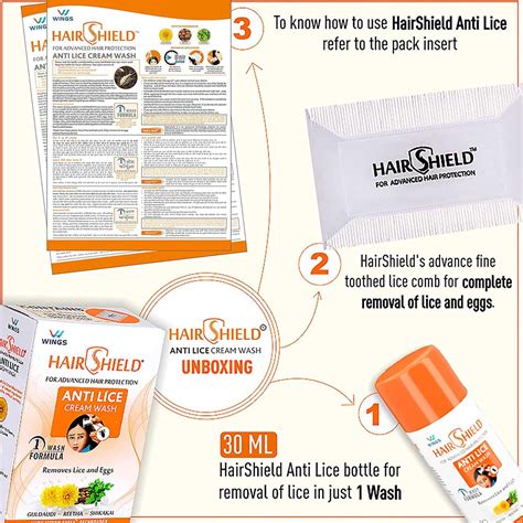 Buy HAIR SHIELD ANTI LICE CREAM WASH 30ML Online & Get Upto 60% OFF at ...