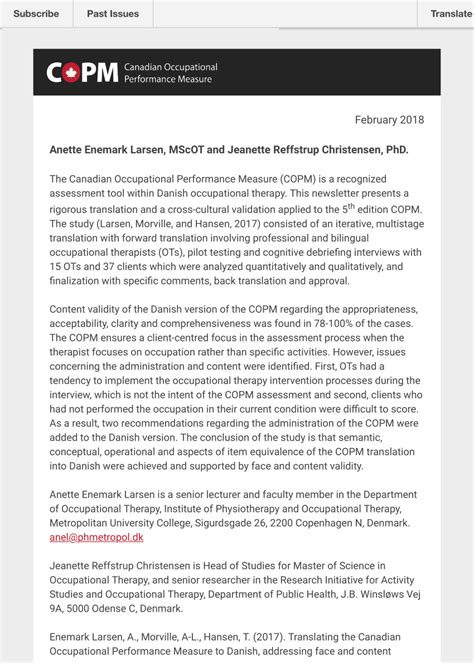 Copm Assessment Forms 的图像结果