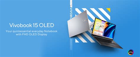 ASUS Vivobook 15 OLED (2023), Intel Core i5-1335U 13th Gen, Thin and ...