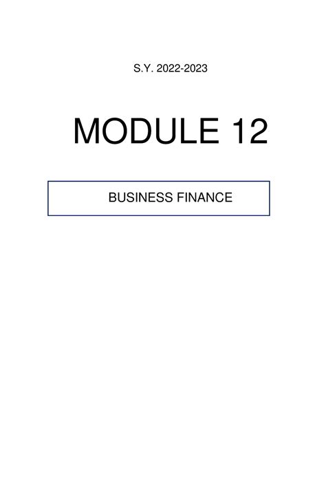 Business Finance Grade 12 的图像结果