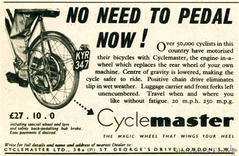Image result for Cyclemaster History