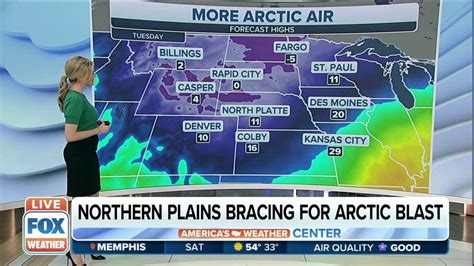 Arctic blast will return to Northern Plains, frigid temperatures next ...