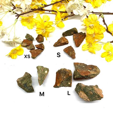 Shop genuine Rainforest Jasper / Rhyolite Rough - connect with Nature