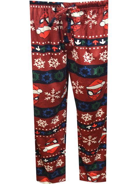 Briefly Stated Mens Marvel Comics Spiderman Fair Isle Christmas Silky ...
