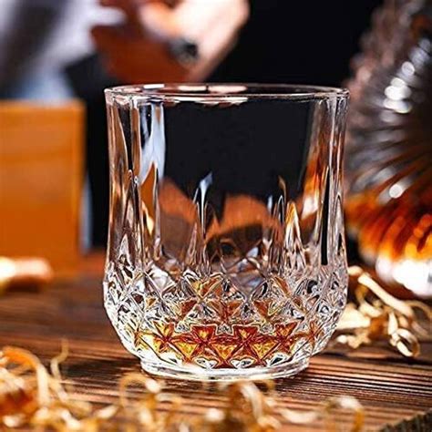 fielrop (Pack of 2) Crystal Whiskey, Juice Scotch Vodka Beer Champagne ...