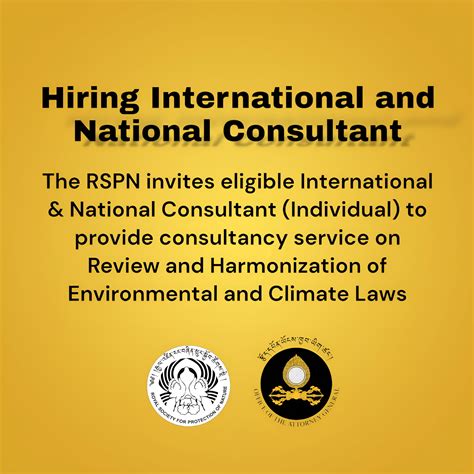 Hiring International and National Consultant – Office of the Attorney ...