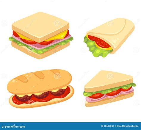Clip Art Sandwich