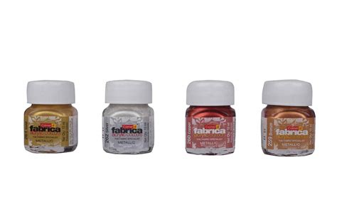 Camel Fabrica Acrylic Metallic Colours: 4 Shades Kit – MANADHAR ...