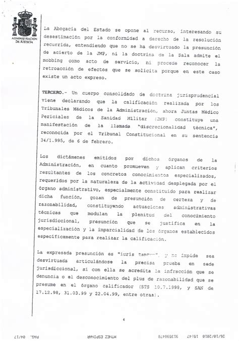 MOBBING ENTRE OFICIALES. RECONOCIDO POR SENTENCIA JUDICIAL ...