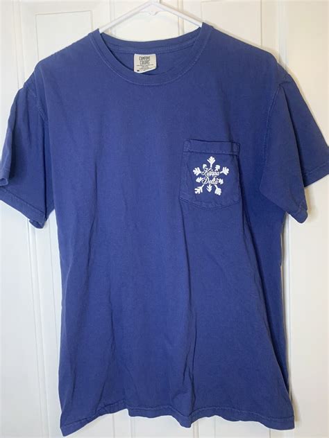 Navy Blue Kappa Delta Frocket Comfort Colors Crew Nec… - Gem