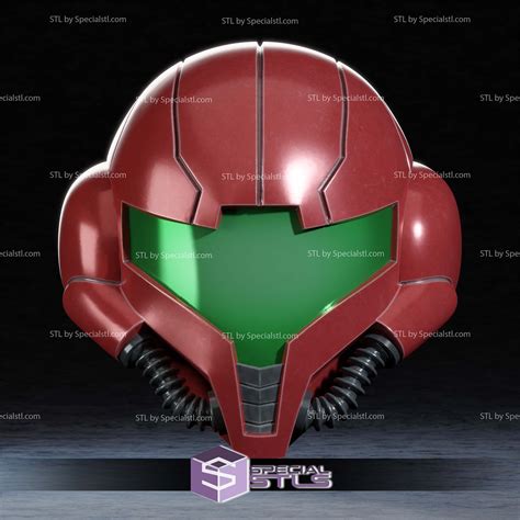 Cosplay STL Files Samus Helmet | SpecialSTL